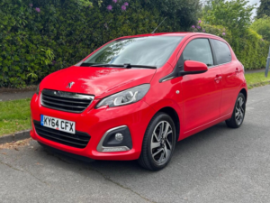 2015 Peugeot 108 1.2 Vti Puretech Allure Euro 5 5dr in Red — image 5