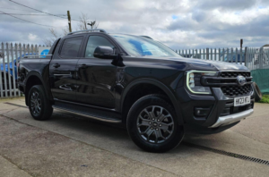 2023 Ford Ranger 2.0 Td Ecoblue Wildtrak Auto 4WD Euro 6 (s/s) 4dr in Black — image 1
