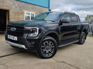 2023 Ford Ranger 2.0 Td Ecoblue Wildtrak Auto 4WD Euro 6 (s/s) 4dr in Black — image 3