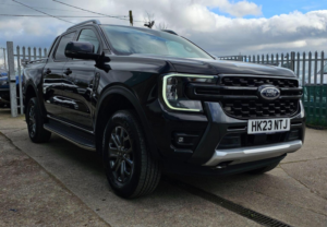 2023 Ford Ranger 2.0 Td Ecoblue Wildtrak Auto 4WD Euro 6 (s/s) 4dr in Black — image 5