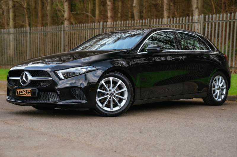 2020 Mercedes-Benz A-Class 1.3 A180 Sport (executive) Hatchback 5dr Petrol Manual Euro 6 (s/s) (136 Ps) in Black — image 1