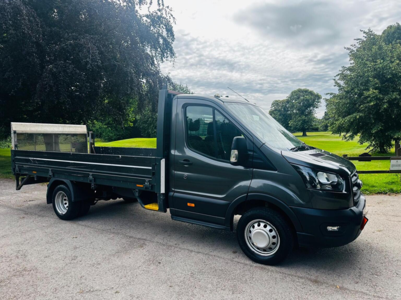 2021 Ford Transit 2.0 350 Ecoblue Leader Rwd L4 Euro 6 (s/s) 2dr in Grey — image 1