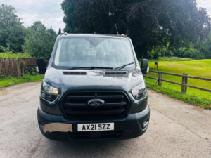 2021 Ford Transit 2.0 350 Ecoblue Leader Rwd L4 Euro 6 (s/s) 2dr in Grey — image 5