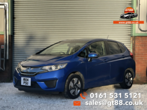 2014 Honda Jazz 2014 Jazz 1.5 I-Vtec Ex Navi Hatchback 5dr Hybrid CVT Euro 6 (s/s) (132 Ps) Hatchback Hybrid Automat in Blue — image 4