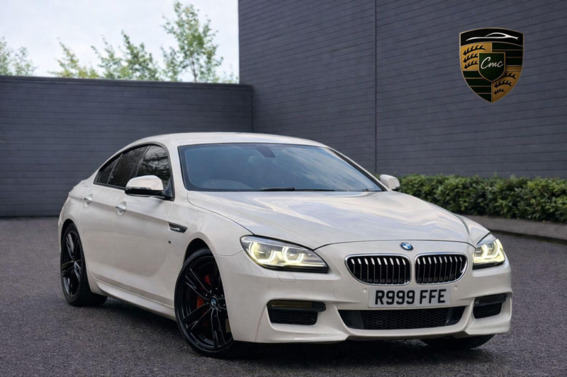 2016 BMW 6 Series Gran Coupe 3.0 640d M Sport Auto Euro 6 (s/s) 4dr in White — image 1