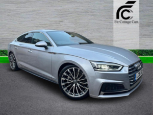 2018 Audi A5 2.0 Tdi Ultra S Line Sportback S Tronic Euro 6 (s/s) 5dr in Silver — image 4