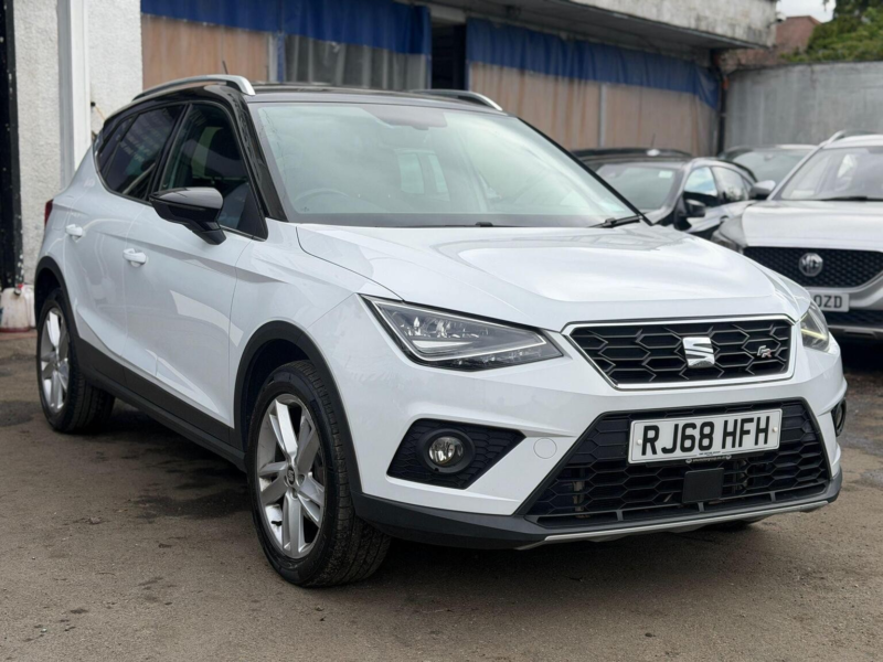 2019 SEAT Arona 1.0 Tsi Fr DSG Euro 6 (s/s) 5dr in White — image 1