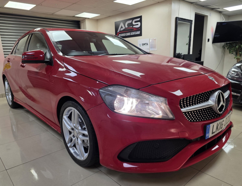 2016 Mercedes-Benz A Class 1.5 A180d Amg Line Hatchback 5dr Diesel Manual Euro 6 (s/s) (109 Ps) in Red — image 1
