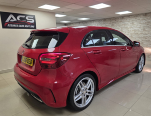 2016 Mercedes-Benz A Class 1.5 A180d Amg Line Hatchback 5dr Diesel Manual Euro 6 (s/s) (109 Ps) in Red — image 3