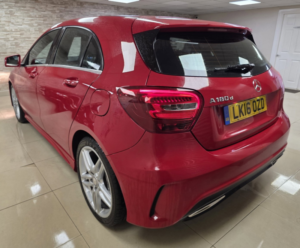 2016 Mercedes-Benz A Class 1.5 A180d Amg Line Hatchback 5dr Diesel Manual Euro 6 (s/s) (109 Ps) in Red — image 4