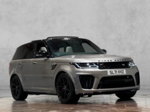 2022 Land Rover Range Rover Sport 5.0 P575 V8 Svr Auto 4WD Euro 6 (s/s) 5dr in Grey — image 3