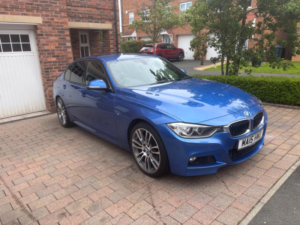 2015 BMW 3 Series 2.0 320d M Sport Euro 5 (s/s) 4dr in Blue — image 2