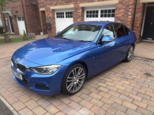 2015 BMW 3 Series 2.0 320d M Sport Euro 5 (s/s) 4dr in Blue — image 4