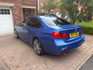 2015 BMW 3 Series 2.0 320d M Sport Euro 5 (s/s) 4dr in Blue — image 5