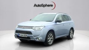 2014 Mitsubishi Outlander 2.0h 12kwh Gx4h CVT 4WD Euro 5 (s/s) 5dr in Blue — image 2