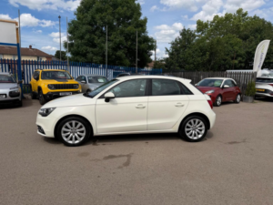 2014 Audi A1 1.6 Tdi Sport Sportback Euro 5 (s/s) 5dr in White — image 3