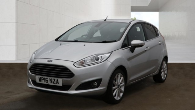 2016 Ford Fiesta 1.0 T Ecoboost Titanium Silver 5dr Low Tax+1 Keeper+satnav in Silver — image 1