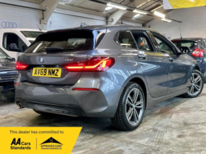 2019 BMW 1 Series 1.5 118i Sport Dct Euro 6 (s/s) 5dr in Grey — image 4