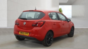 2015 Vauxhall Corsa 1.4 I Ecoflex Sri Red 5dr Low Tax in Red — image 4