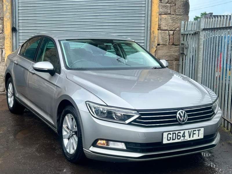 2015 Volkswagen Passat 1.6 Tdi Bluemotion Tech S Saloon 4dr Diesel Manual Euro 6 (s/s) (120 Ps) in Silver — image 1