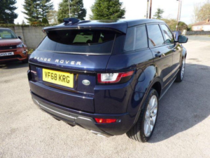 2019 Land Rover Range Rover Evoque 2.0 Td4 Hse Dynamic Auto 4WD Euro 6 (s/s) 5dr in Blue — image 4