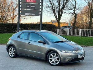 2007 Honda Civic 1.8 I-Vtec Ex I-Shift 5dr in Grey — image 2