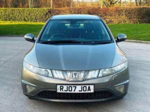 2007 Honda Civic 1.8 I-Vtec Ex I-Shift 5dr in Grey — image 3