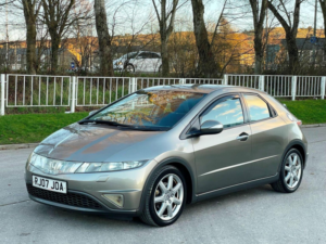2007 Honda Civic 1.8 I-Vtec Ex I-Shift 5dr in Grey — image 4