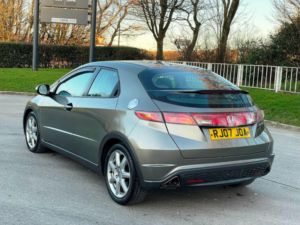 2007 Honda Civic 1.8 I-Vtec Ex I-Shift 5dr in Grey — image 6