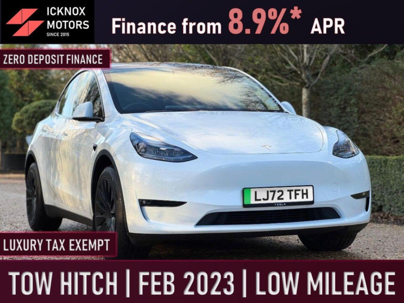 2023 Tesla Model Y (dual Motor) Long Range Auto 4wde 5dr in White — image 1