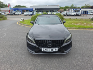 2016 Mercedes-Benz C Class 2.1 C220d Amg Line Cabriolet G-Tronic+ Euro 6 (s/s) 2dr in Black — image 3