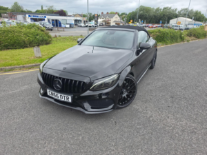 2016 Mercedes-Benz C Class 2.1 C220d Amg Line Cabriolet G-Tronic+ Euro 6 (s/s) 2dr in Black — image 4