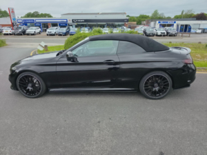 2016 Mercedes-Benz C Class 2.1 C220d Amg Line Cabriolet G-Tronic+ Euro 6 (s/s) 2dr in Black — image 5