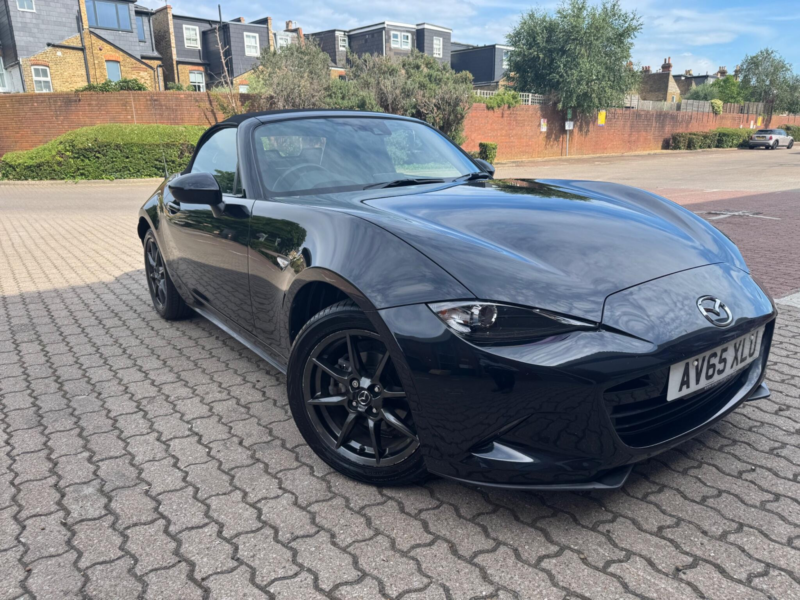 2016 Mazda Mx-5 1.5 Skyactiv-G Sport Nav Euro 6 2dr in Black — image 1