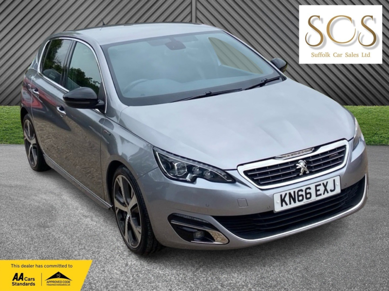 2016 Peugeot 308 1.6 Bluehdi Gt Line in Grey — image 1