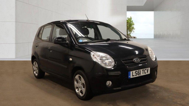 2011 Kia Picanto 1.1 Domino 5dr in Black — image 1