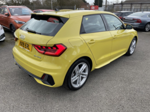 2019 Audi A1 1.0 Tfsi 30 S Line in Yellow — image 2