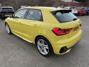 2019 Audi A1 1.0 Tfsi 30 S Line in Yellow — image 3