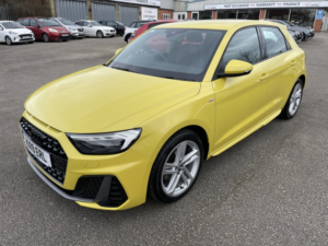 2019 Audi A1 1.0 Tfsi 30 S Line in Yellow — image 4