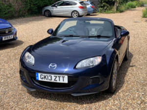 2013 Mazda Mx-5 1.8i Se Roadster Euro 5 2dr in Blue — image 3
