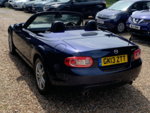 2013 Mazda Mx-5 1.8i Se Roadster Euro 5 2dr in Blue — image 4
