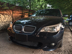 2007 BMW 5 Series 2.5 525i M Sport Touring Auto Euro 4 5dr in Blue — image 3