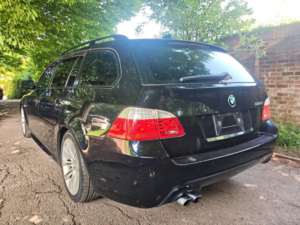 2007 BMW 5 Series 2.5 525i M Sport Touring Auto Euro 4 5dr in Blue — image 4