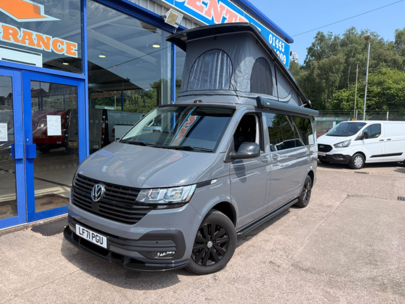 2022 Volkswagen Transporter 2.0 Tdi T32 Highline Camper Conversion DSG Lwb Euro 6 150 Ps in Grey — image 1