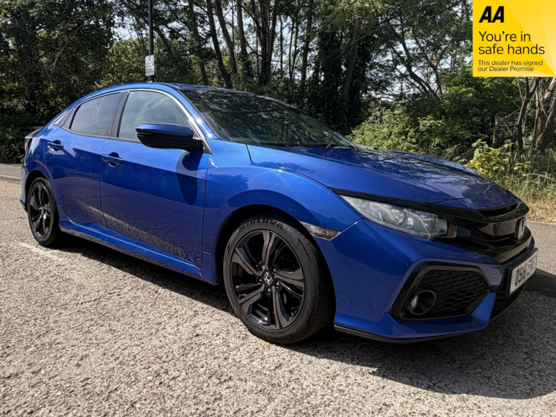 2018 Honda Civic 1.0 Vtec Turbo Sr in Blue — image 1