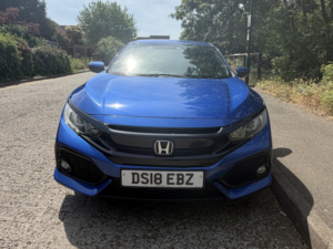 2018 Honda Civic 1.0 Vtec Turbo Sr in Blue — image 3