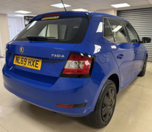 2019 Skoda Fabia 1.0 S Hatchback 5dr Petrol Manual Euro 6 (s/s) (60 Ps) in Blue — image 4