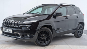 2018 Jeep Cherokee 2.2 Multijetii Overland Auto 4WD Euro 6 (s/s) 5dr in Black — image 3