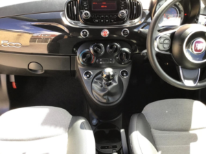 2020 Fiat 500 1.2 Pop Euro 6 (s/s) 3dr in Black — image 5