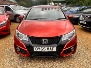 2015 Honda Civic 1.6 I-Dtec Se Plus Euro 5 (s/s) 5dr in Red — image 4